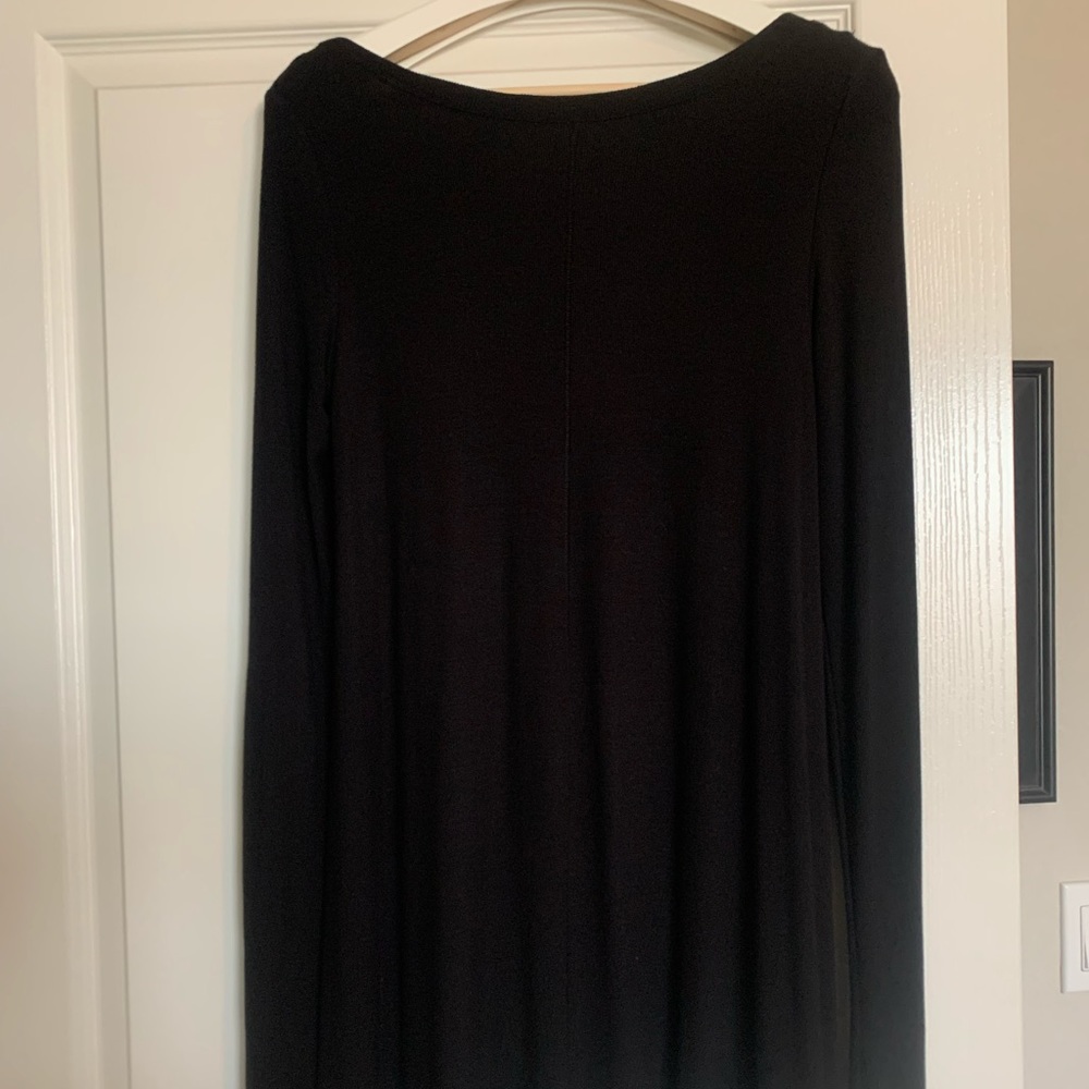 Free people black long sleeve top - Picture 4 of 4